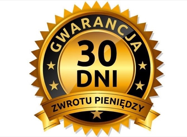 Gwarancja 30 dni zwrotu pieniędzy